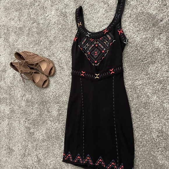 Free People Bodycon Cutout Dress - Picture 2 of 4